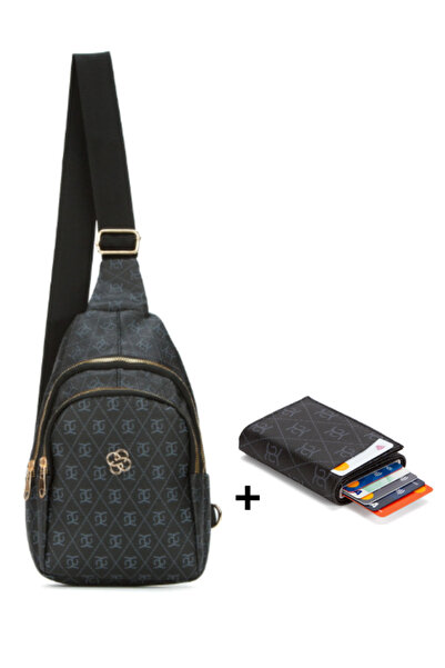 Newish Polo Women's Patterned Crossbody Waist and Shoulder Bag Stylish Bodyba...