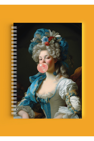 ARTHOUSECOLLECTIVE A4 Spiral Notebook - Unlined School Notebook - 80 Sheets /...