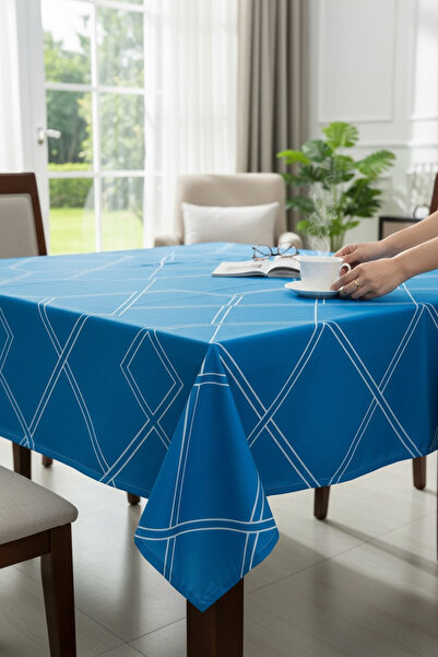 Pimula home Silinebilir Masa Örtüsü 140 x 140 cm | Piknik ve Yer Sofrası
