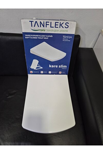 Tanfleks Yavaş kapanır Klozet Kapağı KARE