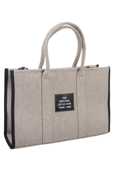 d'or fashion design Canvas Kadın El ve Omuz Çantası