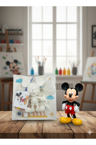 3DPrintor3D mickey mouse boyama 10 cm