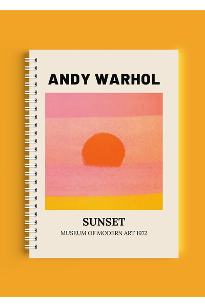 ARTHOUSECOLLECTIVE A4 Spiral Notebook - Unlined School Notebook - 80 Sheets /...