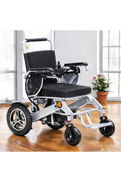 karagül AKÜLÜ TEKERLEKLİ SANDALYE/ KOLAY KATLANABİLİR/ UZAKTAN KUMANDALI/ LİT...