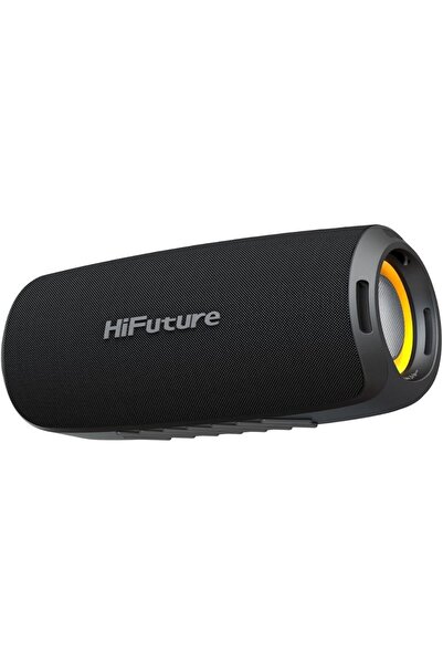 HiFuture مكبر صوت بلوتوث مقاوم للماء من جرافيتي - أسود