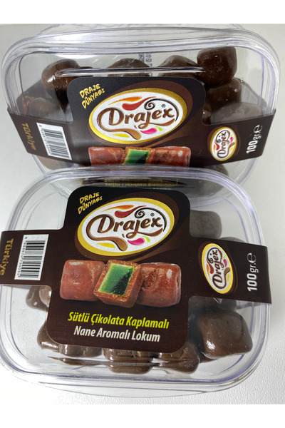 Balşeker SÜTLÜ ÇİKOLATA KAPLAMALI NANE AROMALI LOKUM (100GR)