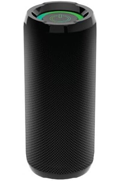 GOUİ مكبر صوت بلوتوث بقوة 10 واط مع إضاءة LED، لون نيون/أسود