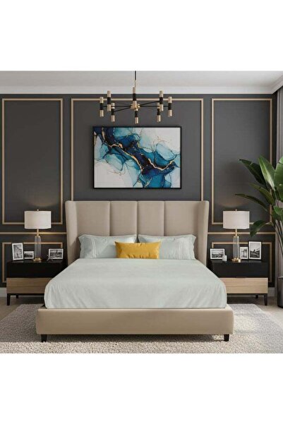 MULBERRY LIVING 100% Cotton -250 TC Serenity Solids Double King Size Fitted B...