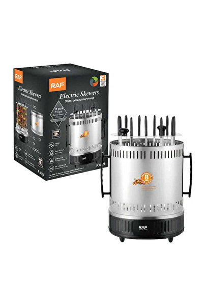 raf Grătar electric vertical R.8628 – 1500W, 11 țepușe rotative, gătit rapid ...