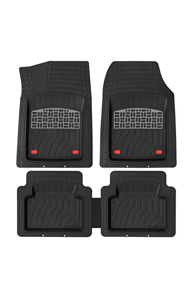 RO GROUP Set covorașe auto universale tip tavă JOKER, PVC, reglabile, negre c...