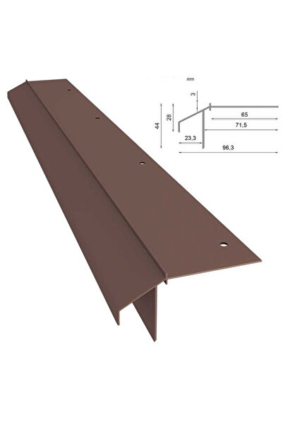 Renoplast PROFIL DE COLȚ PENTRU TERASĂ ȘI BALCON K10R Maro RAL 8019