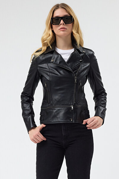 MALPcollection Kadın Hakiki Deri Ceket