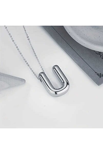 Stainlless Steel HARF KOLYE U ÇELİK