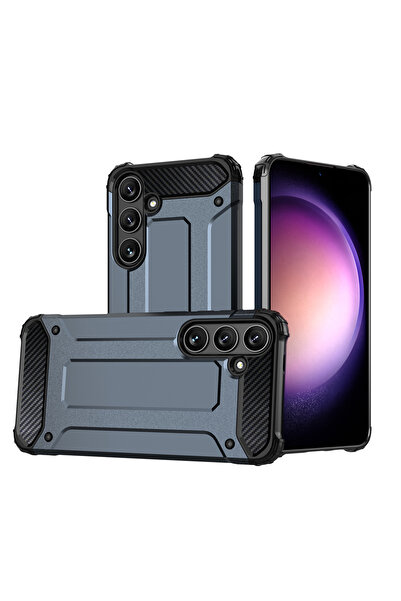 OEM Rugged Hybrid Armor Case for Xiaomi Poco C65/Redmi 13C - Blue