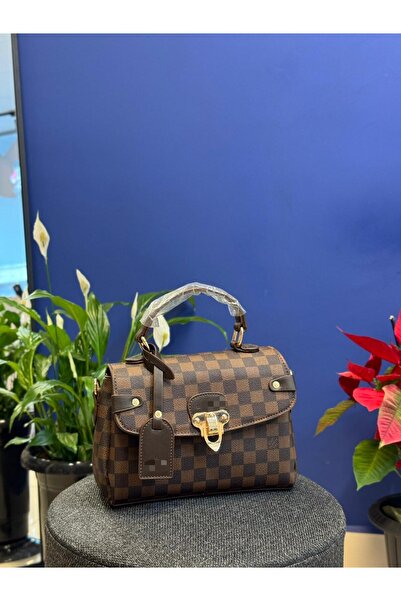 balbagss Women's Brown Medium Size a Quality Hand and Shoulder Bag with Dust Bag