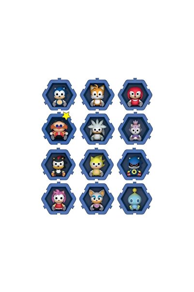 Sunman منتج نانو بودز المرخص من سونيك، حقيبة مفاجآت بشخصيات كرتونية