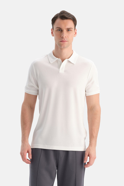 Dagi TRIUC MODAL PİKE CU MÂINI SCURTĂ CU GĂRĂ POLO