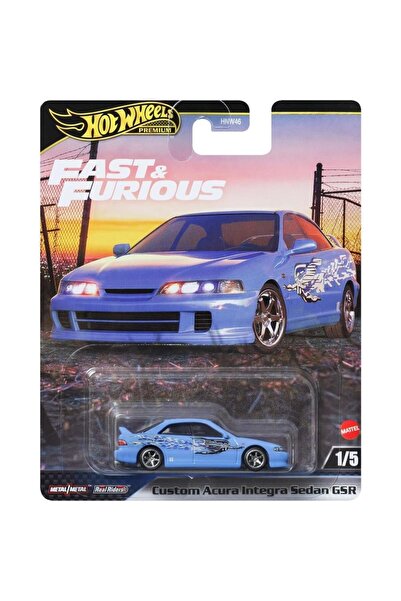 HOT WHEELS Premium Fast & Furious Custom Acura Integra Sedan Gsr HNW46 JDJ13