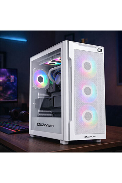 Quantum Gaming Quantum Snapfire Sp1410 İ5 14400f 16gb 512gb Nvme SSD RTX 5060...