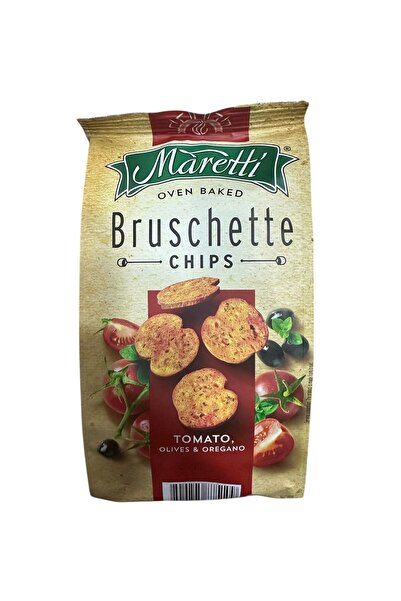 Maretti Tomato Olives & Oregano (Tomato-Olive-Oregano Fried Bread) 70 Gr*10 Pack