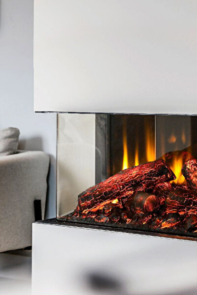 Dorlote Trois 70 Elektrikli Şömine (Isıtıcılı, Bluetooth)