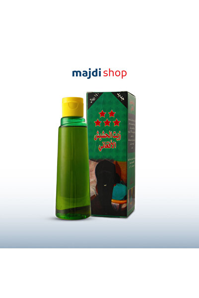 Majdi زيت الحشيش الأفغاني الأصلي (خمس نجوم) للعناية بالشعر - 150 مل