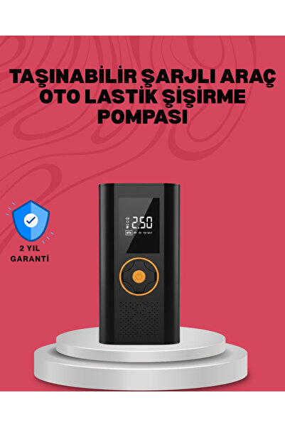 FREEDOM STOREE Pompă digitală multifuncțională pentru anvelope, compatibilă c...