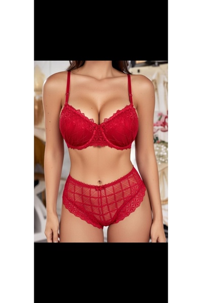 womensWorld1 Supported Padded Lace Suit