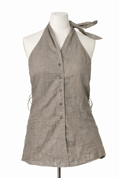OEM Women's top with buttons and bare back