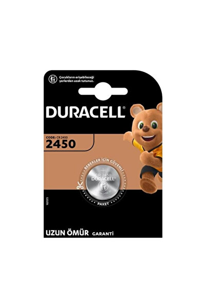 Duracell CR2450 3 Volt Lityum Pil Tek Fiyat