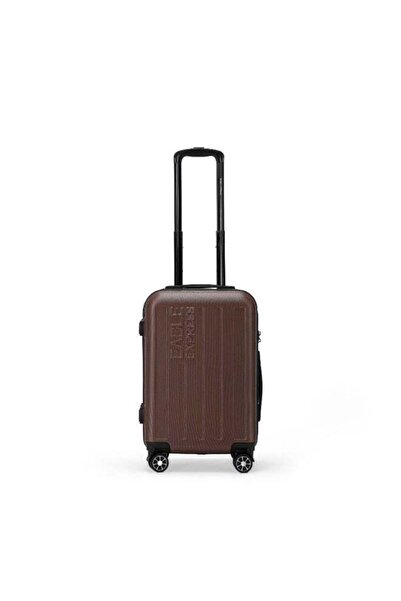EAGLE EXPRESS Venture ABS Hard Trolley Luggage - 20 inch - Brown Coffee