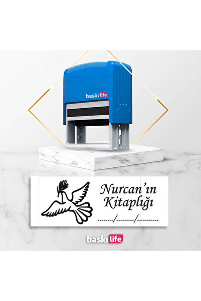 Baskı Life Pro Otomatik Kaşe Kitap Mührü Kitap Kaşesi 558