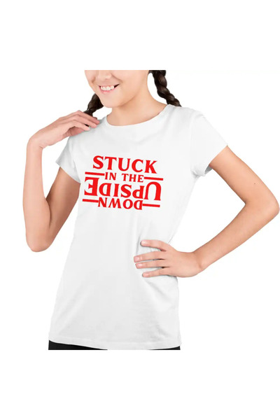 OEM Tricou Copii Fete Stranger Things Stuck in the Upside Down