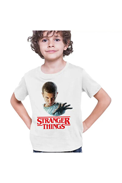 OEM Παιδικό μπλουζάκι Stranger Things Eleven Jane Hopper για αγόρια