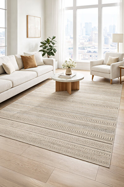 Decomia Home Dijital Kaymaz Yıkanabilir Salon Halısı Mutfak Halısı Koridor Ha...