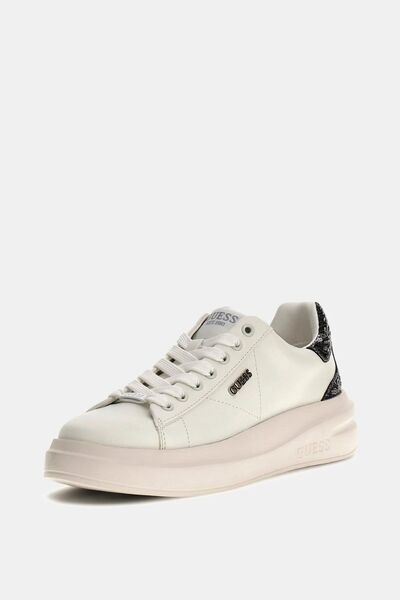 Guess Women's White Sneaker Sports Shoes