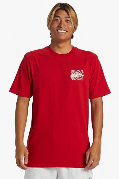 Quiksilver تي شيرت رجالي من Hurricane Or Hippie Moe