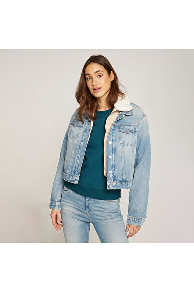 Tommy Hilfiger Tommy Jeans Kadın Mavi Mont