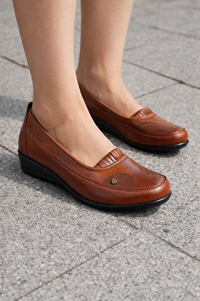 Universal Emil Shoes Ortopedik Anne Ayakkabı Içi Deri Topuk Jelli Günlük Yumu...