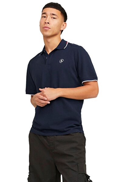 Jack & Jones Men's Polo Neck T-Shirt