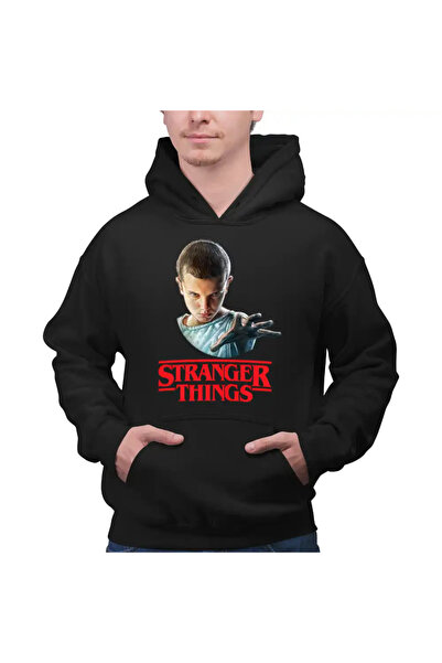 OEM Ανδρικό Φούτερ με Κουκούλα Stranger Things Eleven Jane Hopper