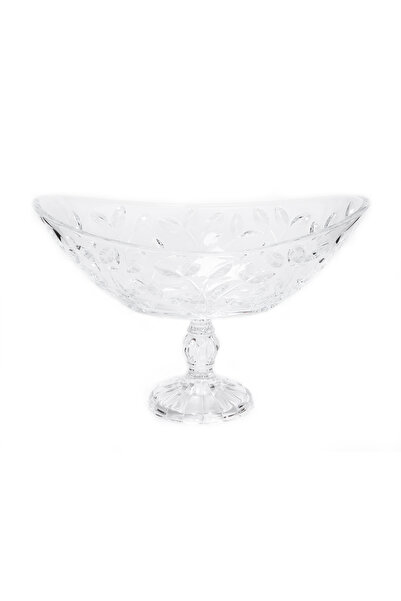 RCR وعاء فواكه زجاجي شفاف كقطعة مركزية