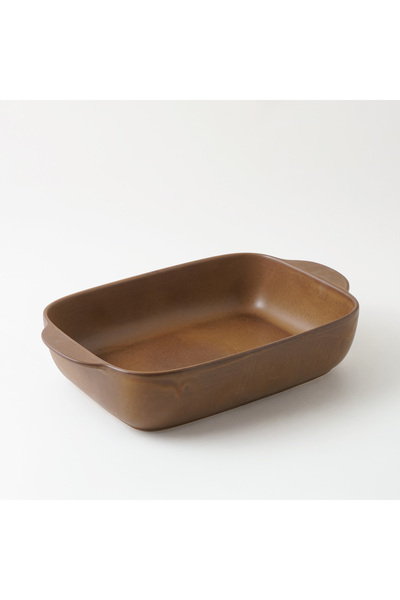 LA MESA طبق مستطيل من الخزف الحجري، مناسب للفرن والتقديم، مقاس 39.5 × 24 × 8....