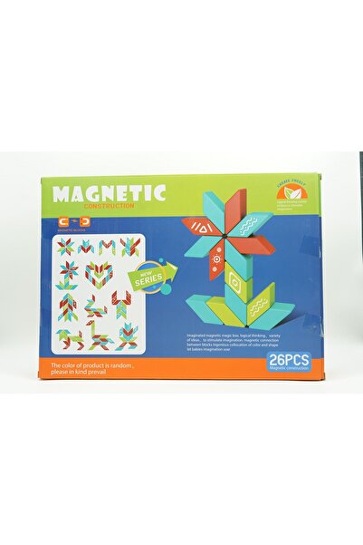 A&C Intelligent construction set with magnetic pieces, 26 pieces, +3 years, m...
