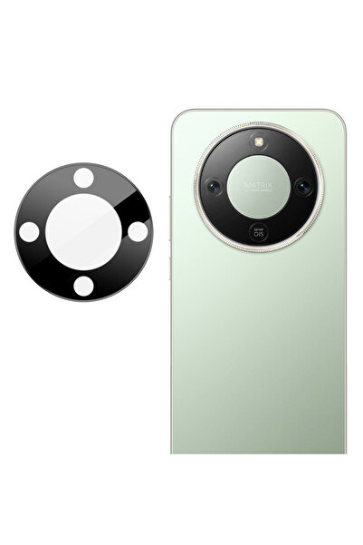 Techsuit - Full Camera Glass - Honor Magic8 Lite - Black