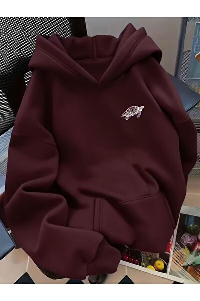 Flaubert Γυναικείο φούτερ με στάμπα 3 νημάτων Oversize – Street Fashion Άνετη...