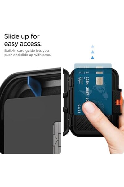 Yıldızan MagFit için MagSafe özellikli 6 Kartlı Manyetik Cüzdan Fit Wallet - ...