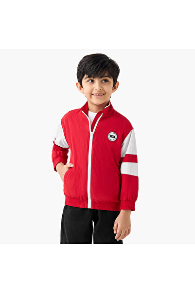 Lee Cooper جاكيت بسحاب أمامي وأكمام طويلة