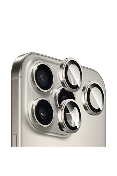 BLUEO Folie iPhone 16 Pro, cristal safir, lentilă originală, titan