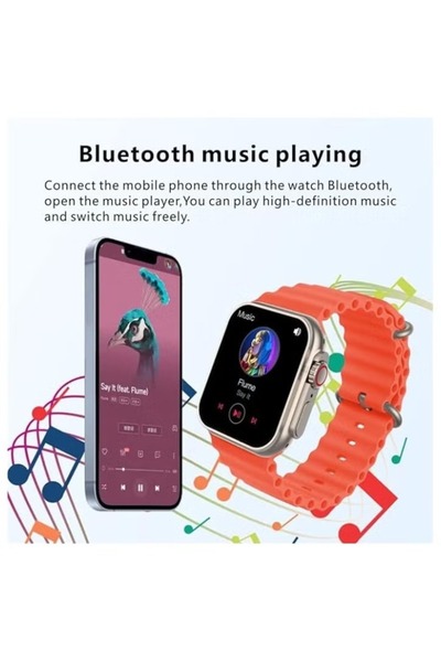 Primo Plus Smart Watch With A Full Screen Works With The Android And IOS Syst...